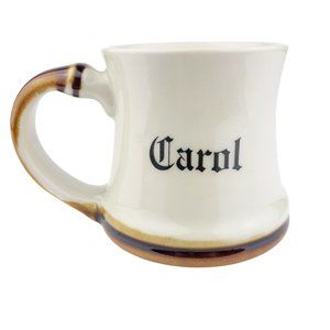 Vintage Carol Personalized Name Coffee Mug Cup Retro
